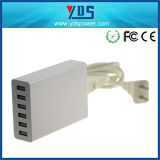 High Quality 6 Port Travel USB Charger for Mobile Phone