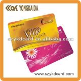 Customized Mind Nfc Milfare Classic Plastic Cards, Plastic Cards with Barcode Outside