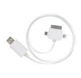 3-in-1 Lighting Cable for iPhone4, iPhone5