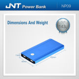Promotional Gift Dual Output Charger Pocket Size Power Bank Np09 with 1 Year Warranty