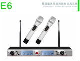 Professional Wireless Microphone, Double Channel E6