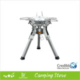 Gas Camping Stove with Large Pot Support and Stable Legs