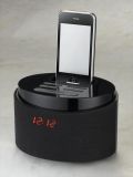 Docking Station for Apple's iPhone, with FM, Alarm Clock