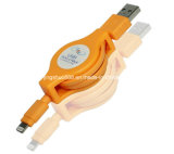 Mfi Approved Retractable Data Cable (CA-UL-005)