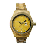 Custom Natural Wooden Waterproof Wrist Watch Ww-007