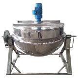 Food Sanitary Stainless Steel Tilting Type Steam Jacketed Kettle