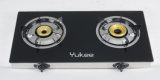 2 Burners Tempered Glass Gas Stove (YD-2GT10)