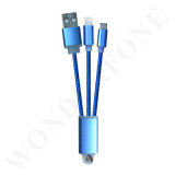 Hot Selling High Speed 2 in 1 USB Data Cable for Phones