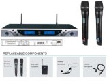 Wireless Microphone, Professional Pll&UHF Dual Channel Wireless Microhpone System (MC-9009)