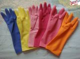 Dipped Household Rubber Gloves for Home Appliance (2014SFLG017)