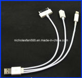 3 in 1 USB Cable for iPhone5 &iPad &Samsung (UC00041)