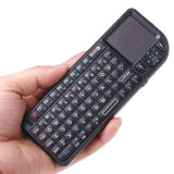 All in One Rii Mini Wireless Keyboard With Touchpad, Laser Pointer, Remote Control (RT-MWK01)