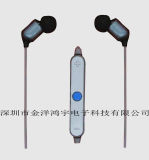 Flat Cable Bluetooth Earpods Earphone with Mic Bluetooth Earphone