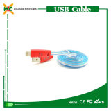Transparent USB Data Cable with LED Light for iPhone 5/5s