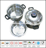 Stainless Steel Pasta Cooker 4PCS Set Kitchenware