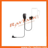 2 Wire Surveillance Acoustic Tube Earpiece for Motorola Cp040/Cp140/Cp200