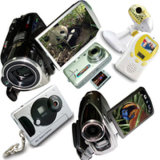 100K-12.1M Digital Cameras & Video Camers Collection