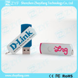 Hot Sale Cheap Metal Swivel USB Flash Drive (ZYF1180)