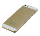 Gold Screen Protector with Bumper Sticker for iPhone 5s /5