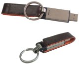 Leather Keychain USB Flash Drive