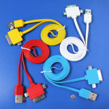 High Quality USB Cable 3 in 1 with Kinds Color