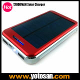 Mobile Phone Cell 12000mAh Power Bank Solar Panel Portable Energy Charger Backup External Battery