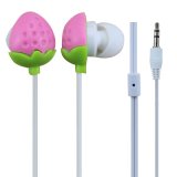 Cute Strawberry Cupcake Earphones for Girls (LS-P29)