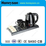 Hotel Stainless Steel Kettle with Welcome Tray Set