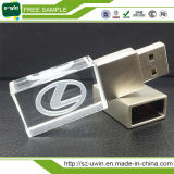 Custom Logo Crystal USB Flash Drive