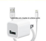USB Travel Charger for iPhone 6 with Data Cable