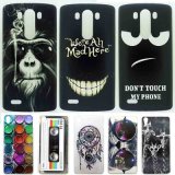 Case for LG G3 D850 D855 Ls990 Colorful Transparent Printing Drawing Phone Cover for LG G3 High Quality Plastic Hard Phone Cases