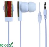 The Cheapest Printed Mobile Earphone for Promotion