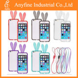 Cute Rabbit Bunny Ear TPU Bumper Case Cover for iPhone 5 6 Plus Samsung Note 3 4