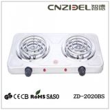 Stainless Steel Double Coil Hotplates Stove Burner for Cooking