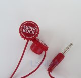 Branded Beer Promotion Earphone with Logo