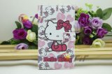Kitty Design Mobile Phone Leather Case for Samsung Galaxy Note 2 (N7100-LC0004)