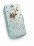 Candy Color Rhinestone Butterfly Mobile Phone Cover (MB1203)
