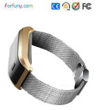 Fashion Metal Bluetooth Smart Bracelet / OLED64*32 Dsplay Screen Waterproof Bracelet