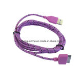 High Quality Braided USB Cable for Micro Mobile Phone (RHE-A3-004)