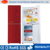 Double Door Red Color Bottom Freezer Combi Fridge/Refrigerator