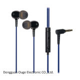 2015 New Metal Stereo Mobile Earphone with Microphone (OG-EP-6505)