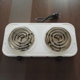 Coil Hot Plate Stainless Steel 2 Burner Electric Stove Cooking Hot Plate Electric Hot Plate for Sale
