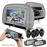 HDMI Port 9 Inch HD Headrest Car DVD Player for Benz BMW Audi Lexus VW Toyota Ford Honda Buick Nissan Hyundai Pegueot KIA etc (HD909D-With IR headphone)