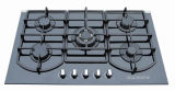 Built in Type Gas Hob with Five Burners and Tempered Glass Panel (GH-G945C)