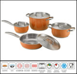 8PCS Modern Kitchen Stainless Steel Cookware Set