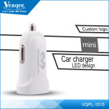 Veaqee Wholesale Mobile Phone USB Mini Car Charger with LED