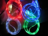 2015 Wholesales Colorful LED USB Cable for Mobile Phone