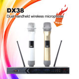 Dx38 Dual Handheld Cheap Wireless Microphone