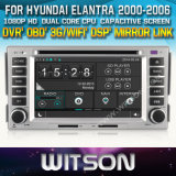 Witson Car DVD Player for Hyundai Elantra 2000-2006 (W2-D8268Y) CD Copy with Capacitive Screen Bluntooth 3G WiFi OBD DSP