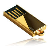 Glossy Metal Mini USB Flash Drive